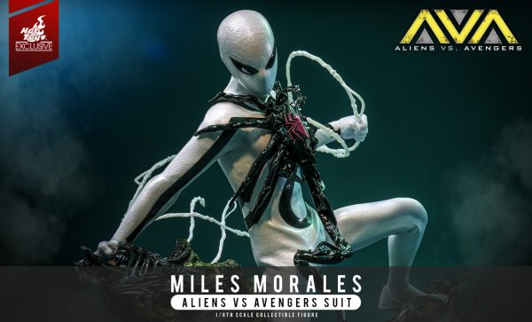 Hot Toys unveils Miles Morales Aliens vs Avengers Suit sixth scale